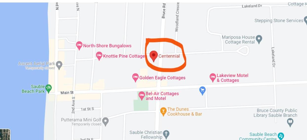 Centennial Motel Sauble Beach Ngoại thất bức ảnh